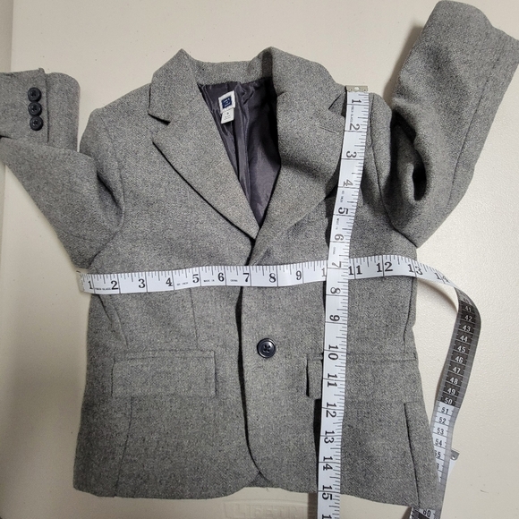 Janie And Jack Boys Wool Blend Blazer Size 3. - Picture 9 of 10